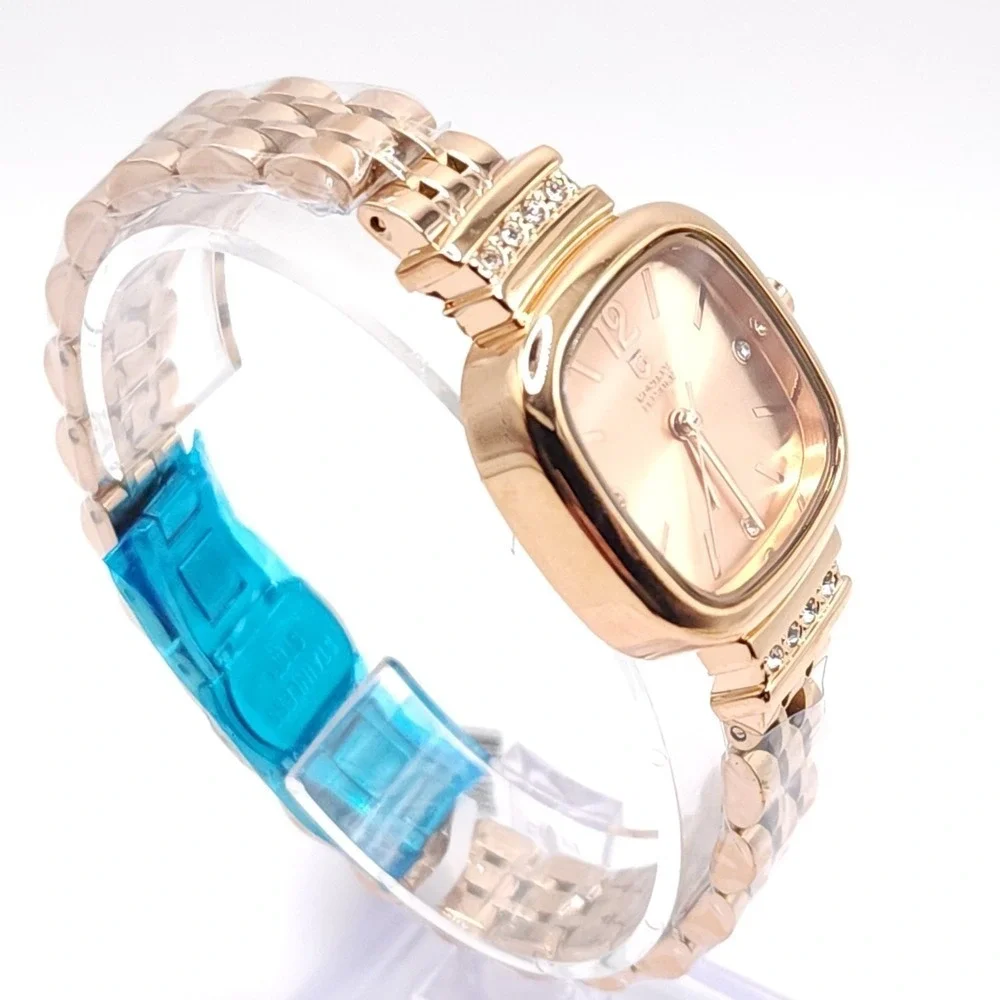Invicta Prestige MPW-0038 Women's‎ Watch Rose Gold Crystal Bezel 26.5mm